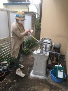 古井戸再生プレお披露目