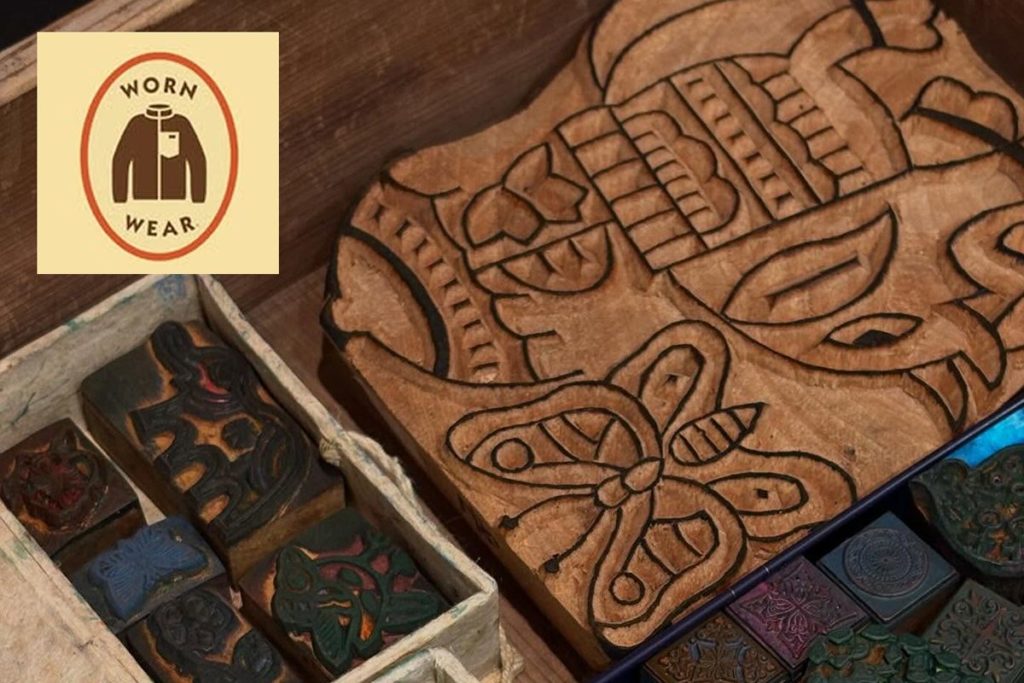 2/1 ブロックプリントワークショップ at パタゴニア吉祥寺